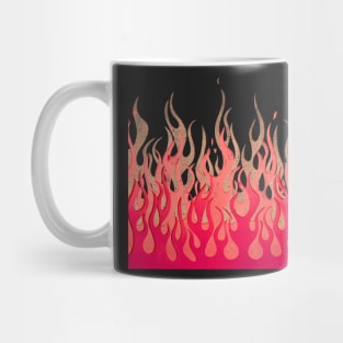 Pink Flames Mug